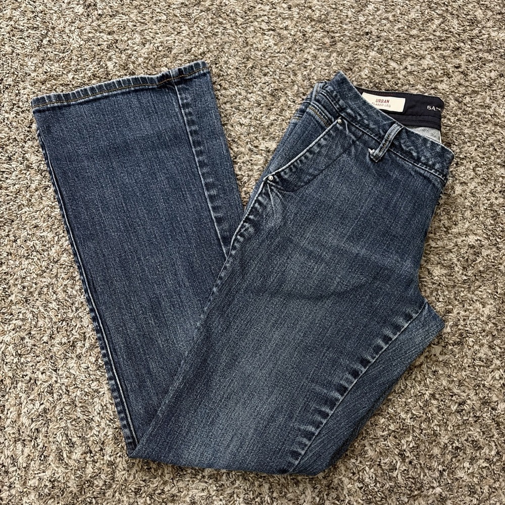 Banana Republic Urban Flared Leg Jean Size 4 Women's Denim